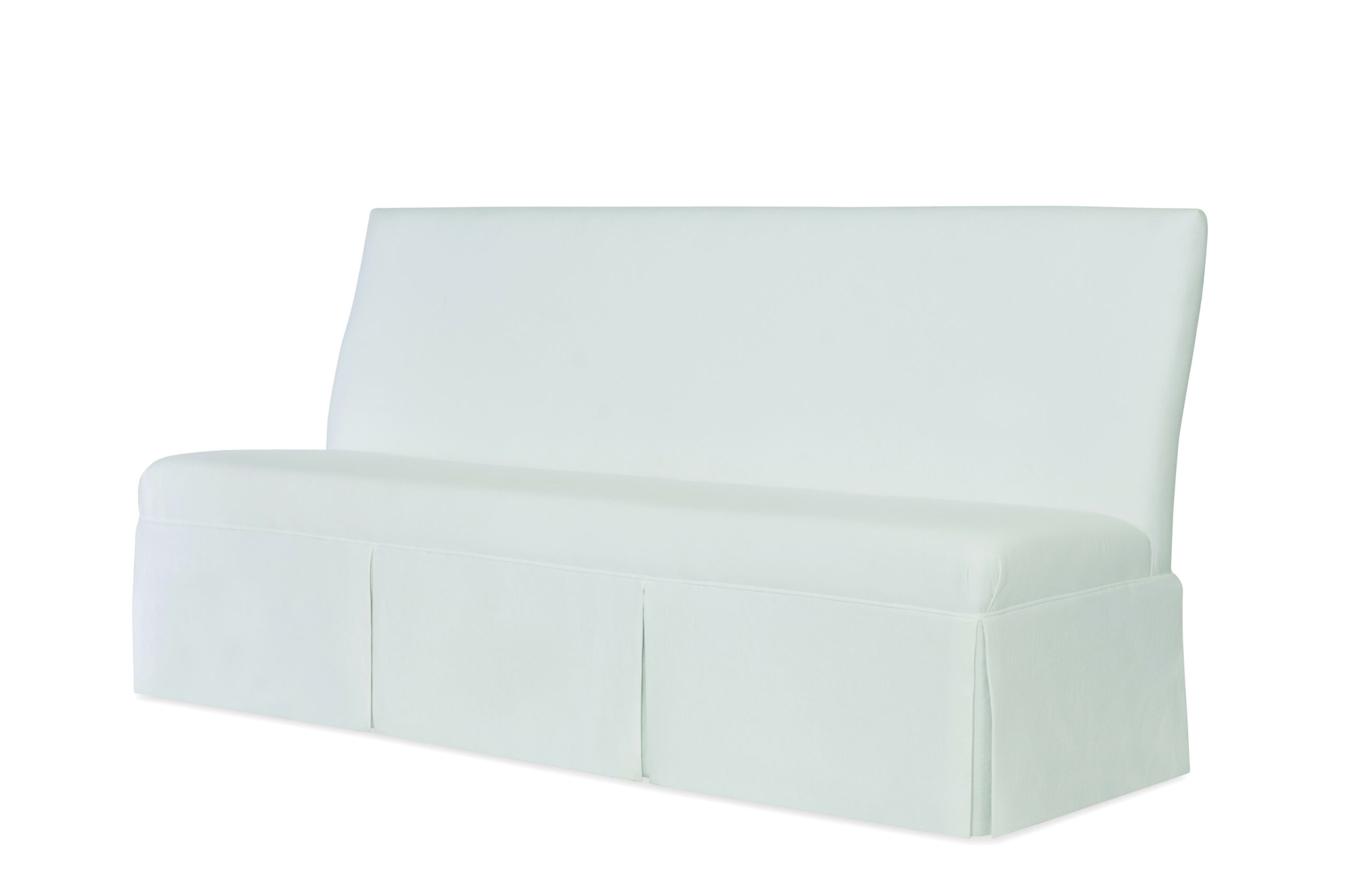 3380-4-SK - Layla 72" To 84" Skirted Armless Banquette