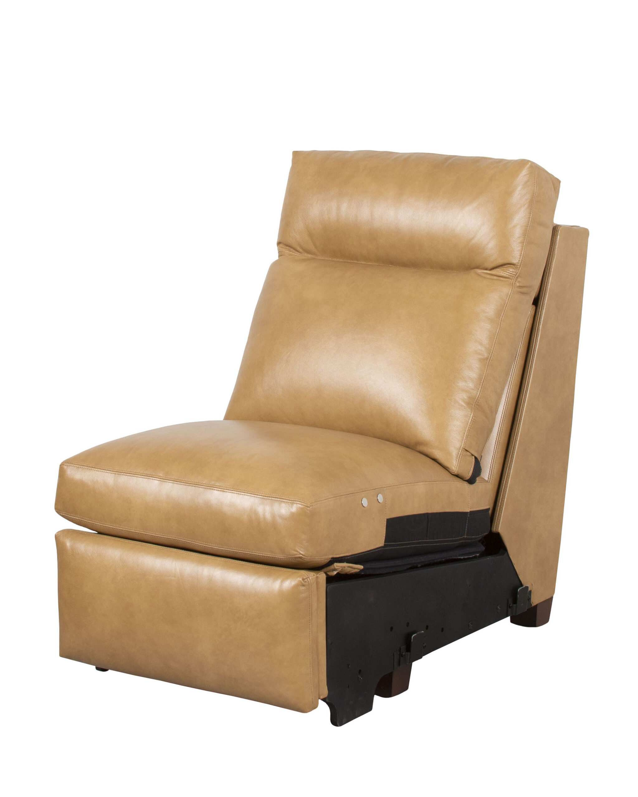 LR-C1009-11EM - Braxton Armless Electric Motion Wh Chair