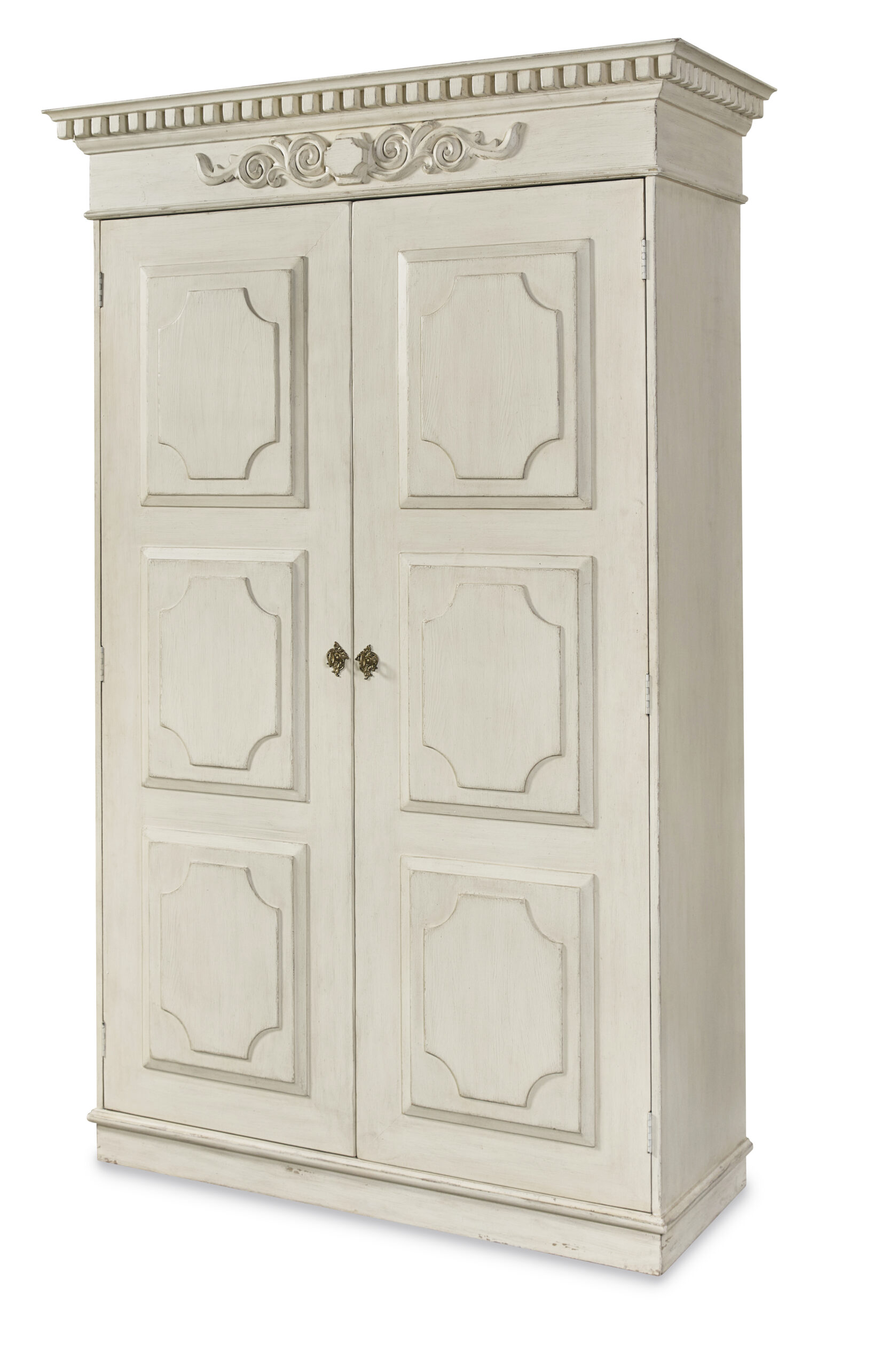 TSA-774-V2 - Fountainebleau Wardrobe - Swedish Aged Cream