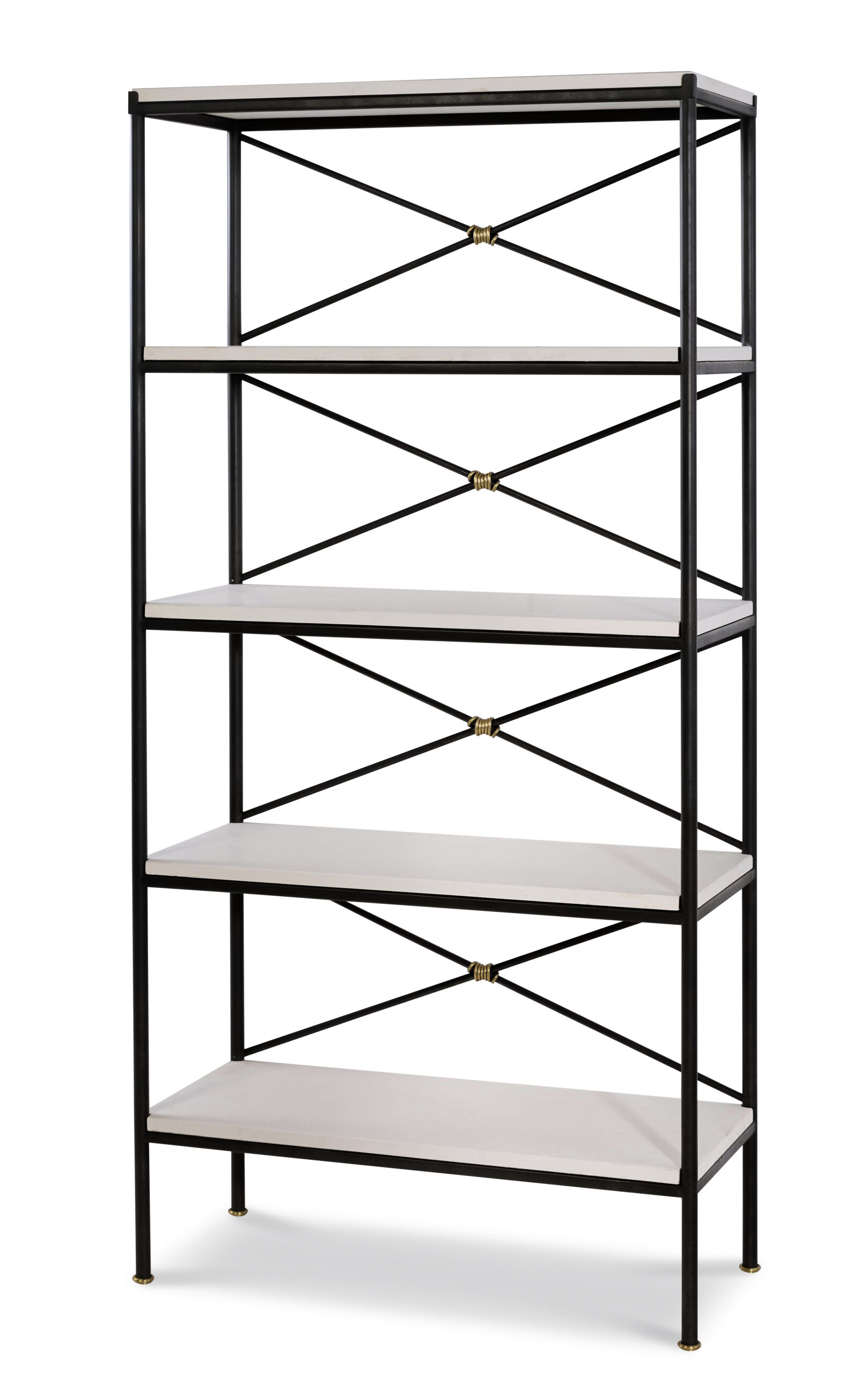 TSA-771-V1 - Grand Montmartre Etagere - Iron & Brass Knot