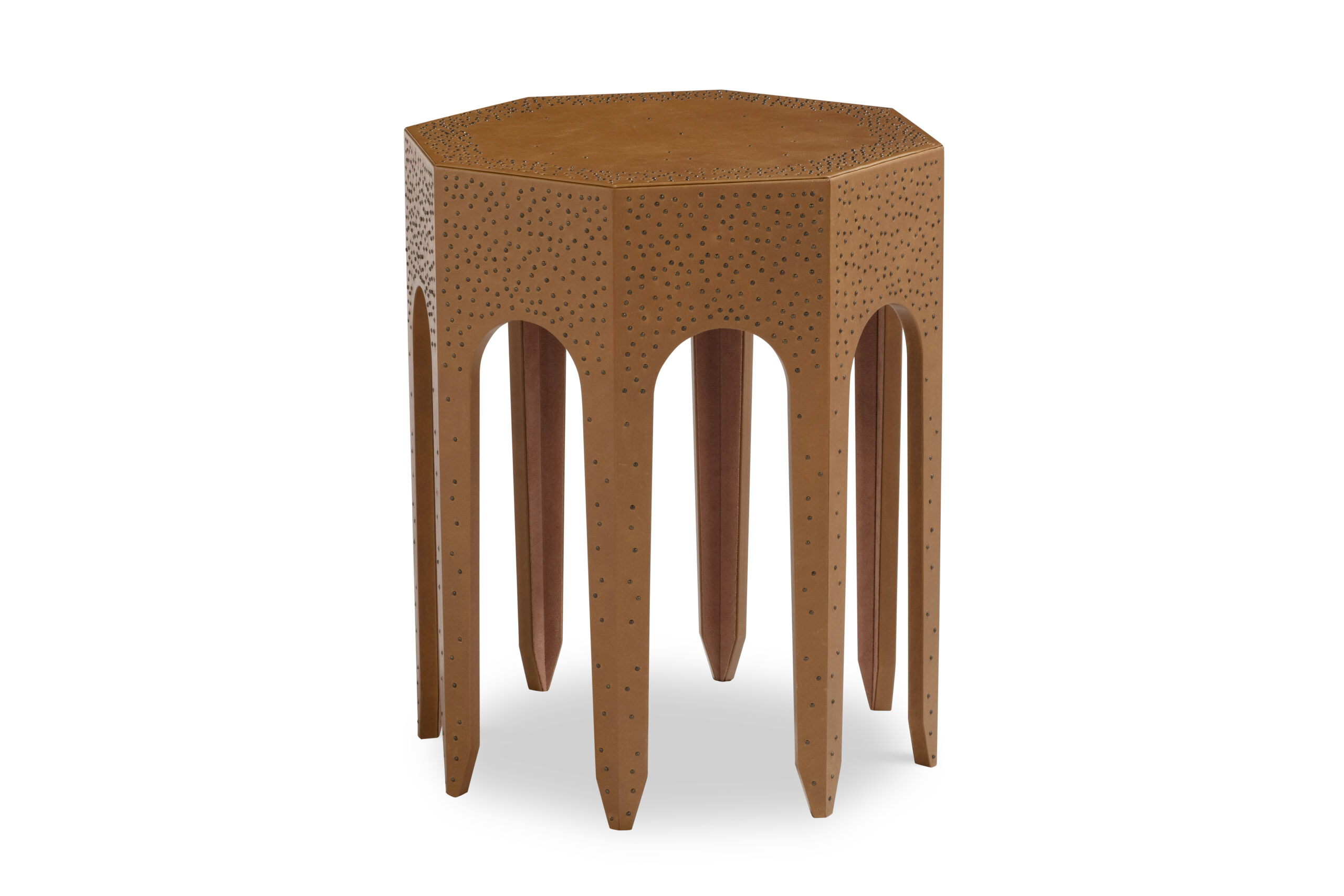 SF6265-V2 - Mandir Side Table - Tan