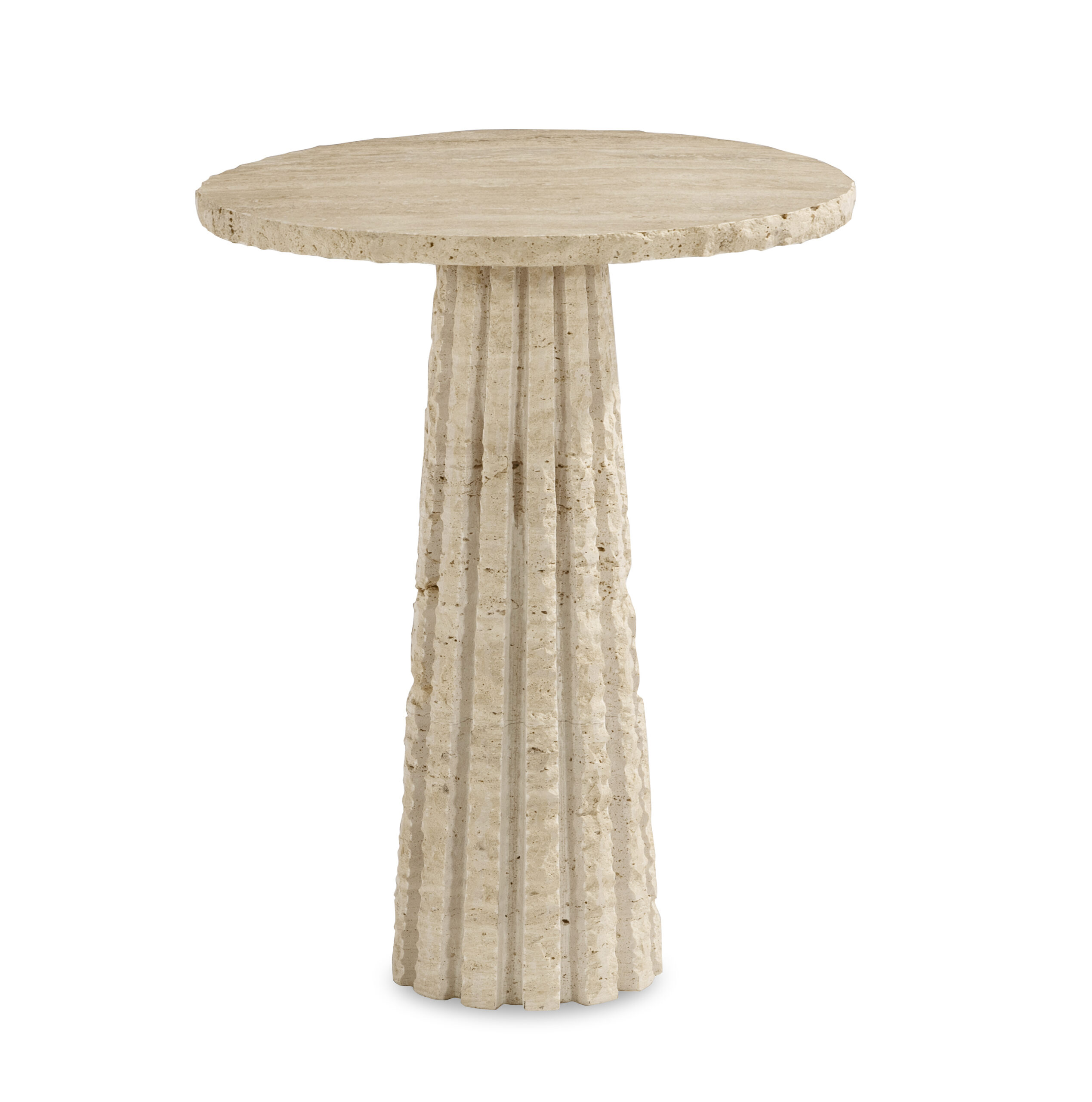 SF6251 - Barco Accent Table - Travertine