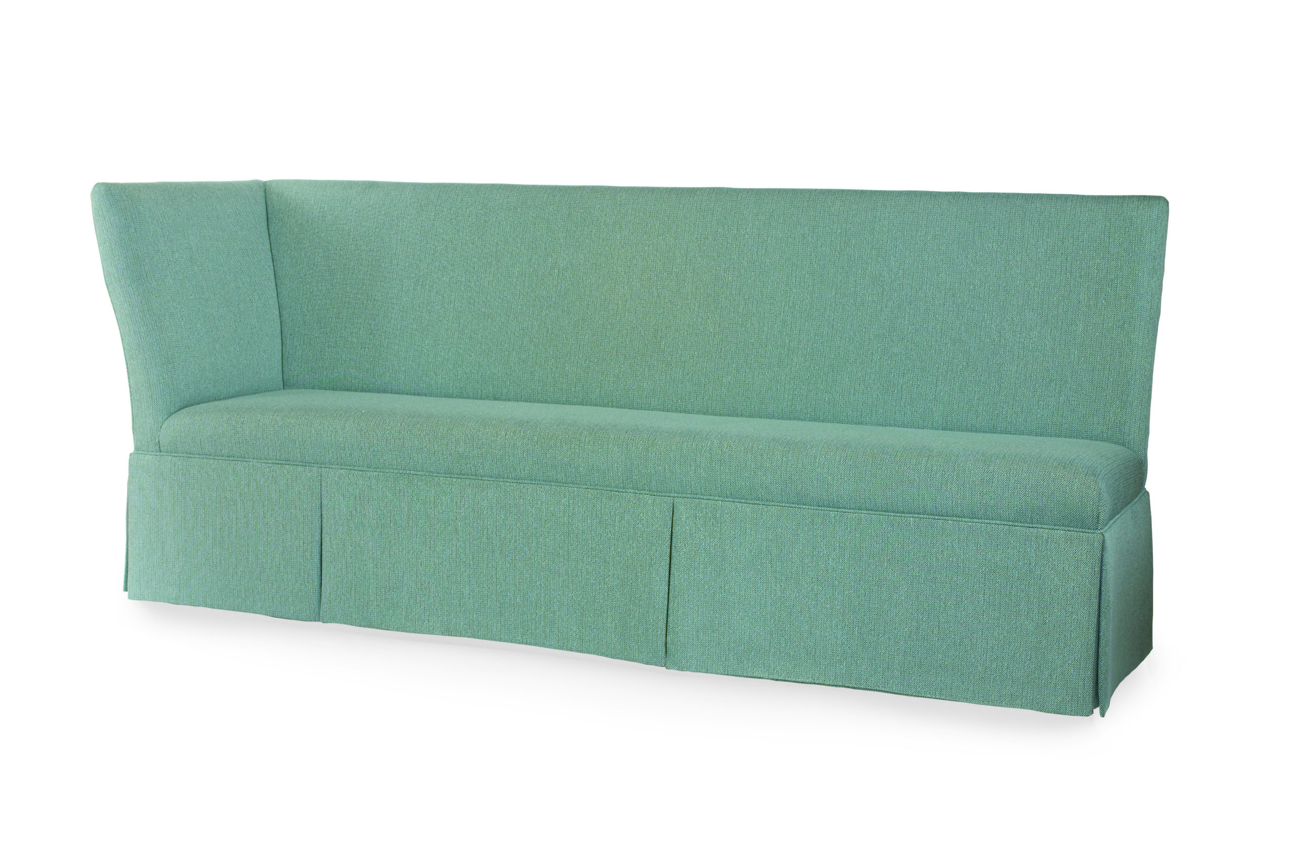 3381-1-SK - Layla 29" To 48" Skirted Laf Corner Banquette