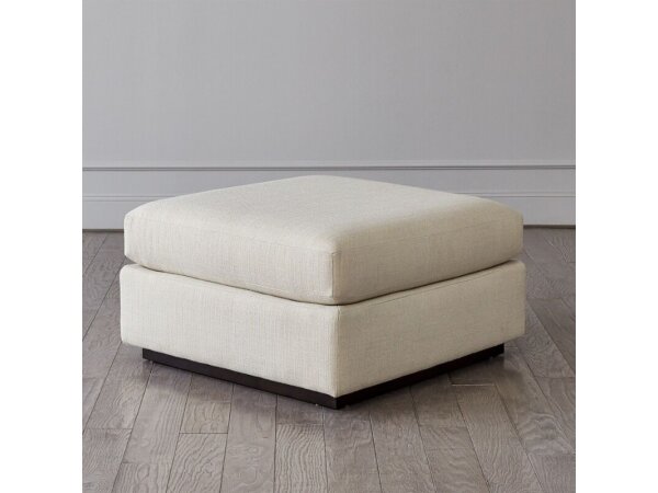 alder sectional ottoman moonstone