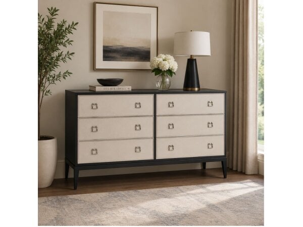 details six drawer tall dresser
