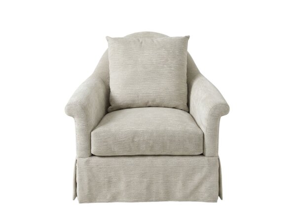 martine skirted chair