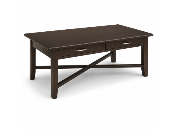 demilune rectangular cocktail table
