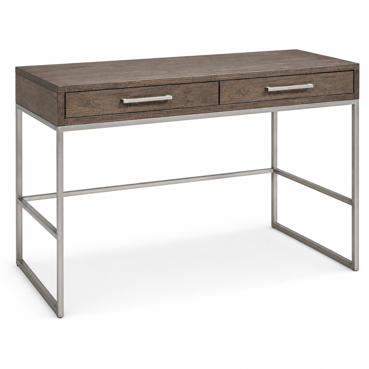 electra writing desk with 2 drawers