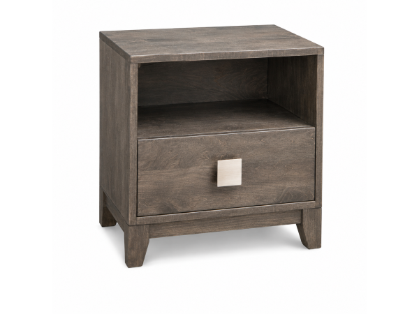 belmont 1 drawer with opening nightstand