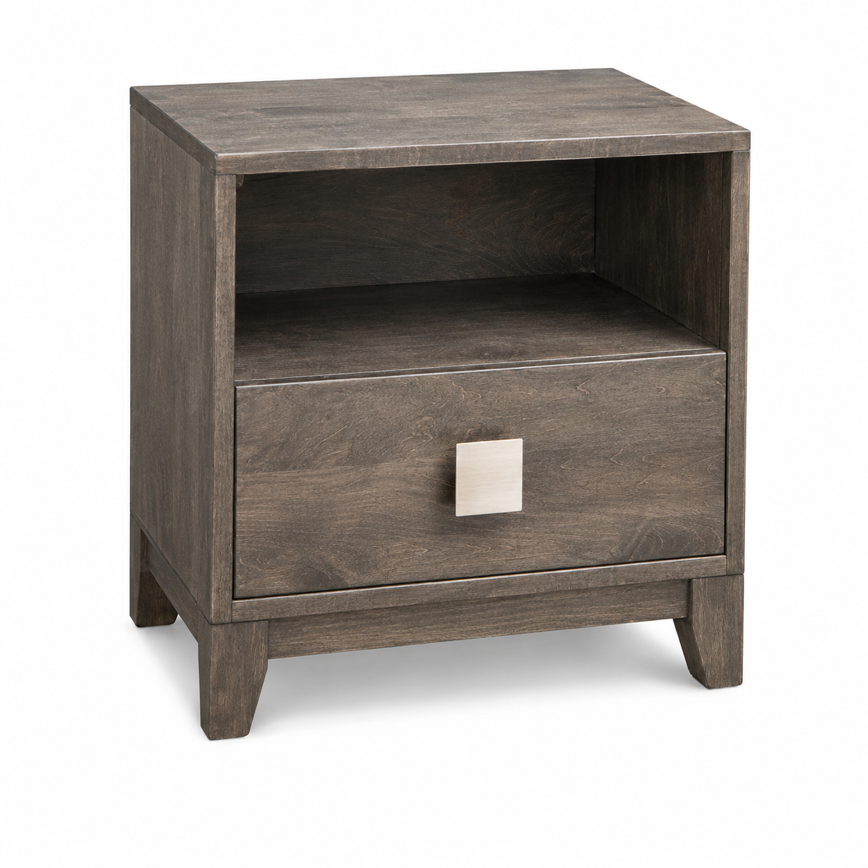 belmont 1 drawer with opening nightstand
