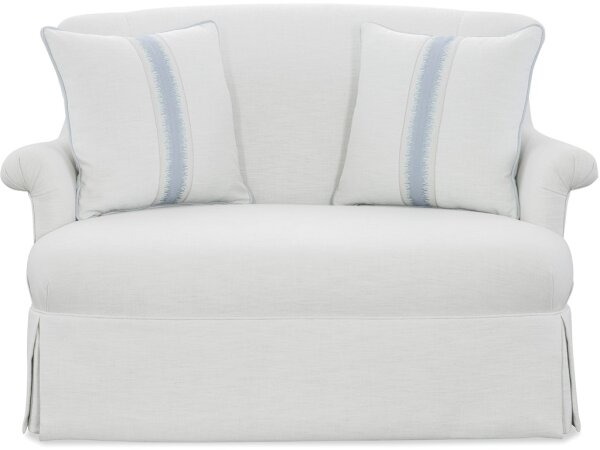 Fitzroy Skirted Settee - Image 2
