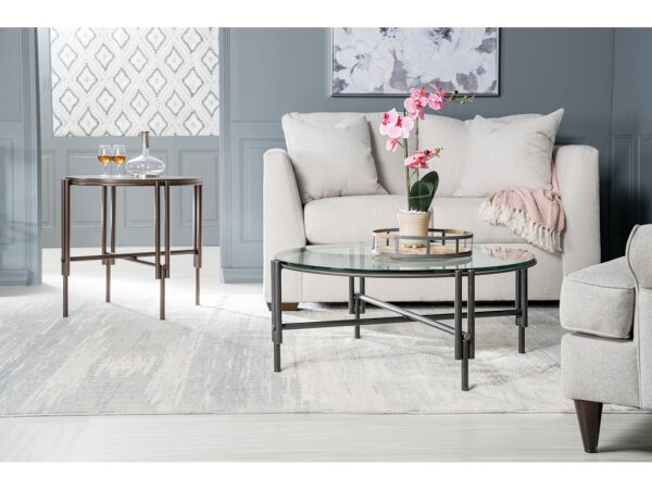 Gibson 42" Round Cocktail Table - Image 2