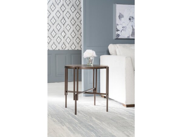 Gibson Round End Table - Image 2