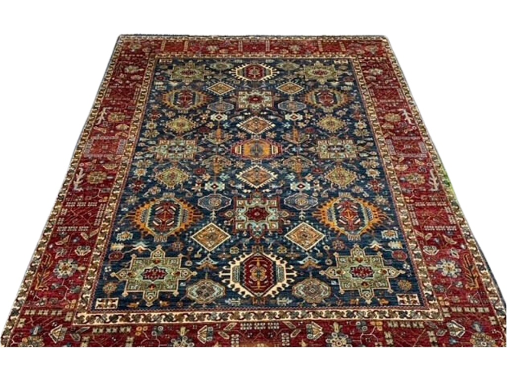 Tribal Rug. (9.4 x 11.8)