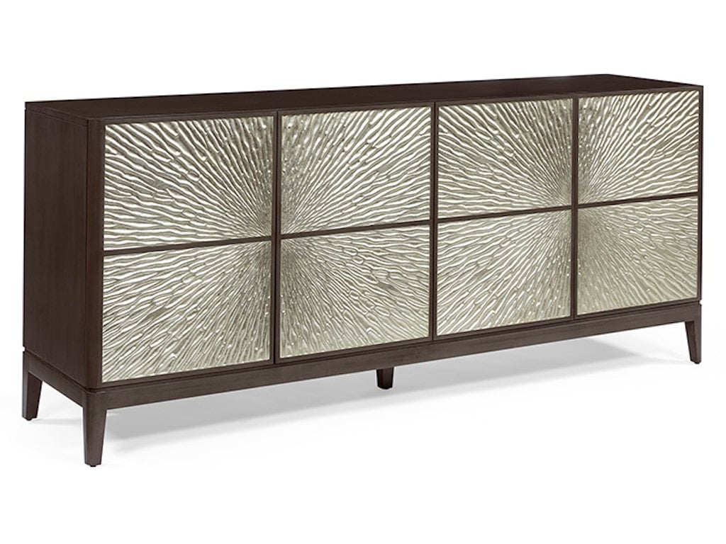 Radial Media Cabinet