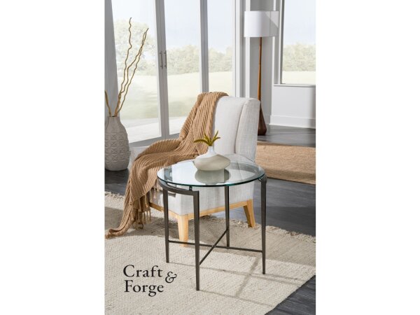 Armory Round End Table - Image 2