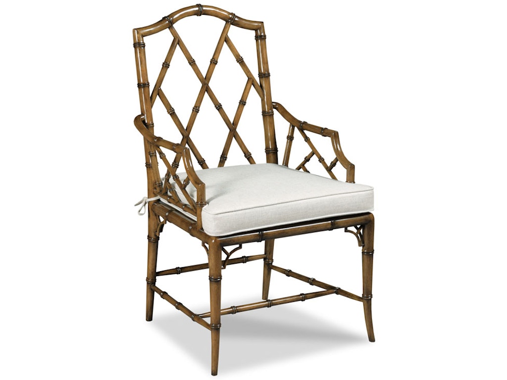 Faux Bamboo Arm Chair