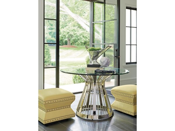 Riviera 48 Inch Stainless Dining Table - Image 2