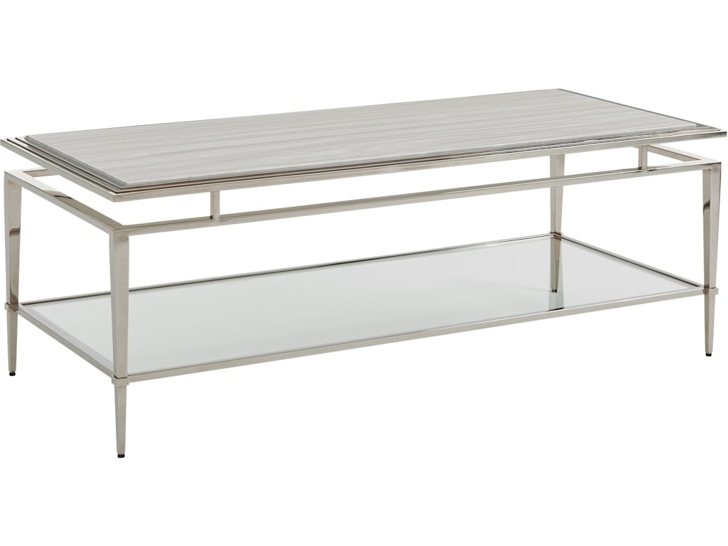 Athene Stainless Cocktail Table