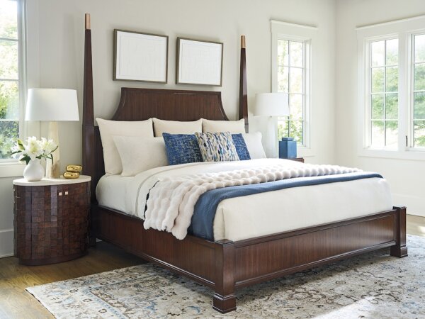 Essex Poster Bed 5/0 Queen - Image 2