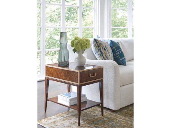 Shelton Box On Stand End Table - Image 2