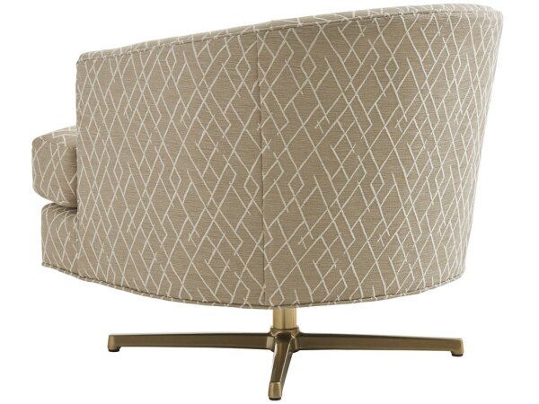 Graves Swivel Chair (Brass) - Image 2