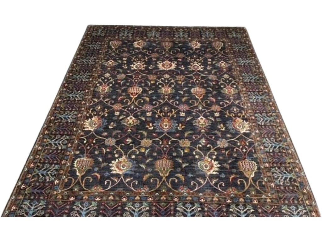 Tribal Rug. (9.1 x 12.1)