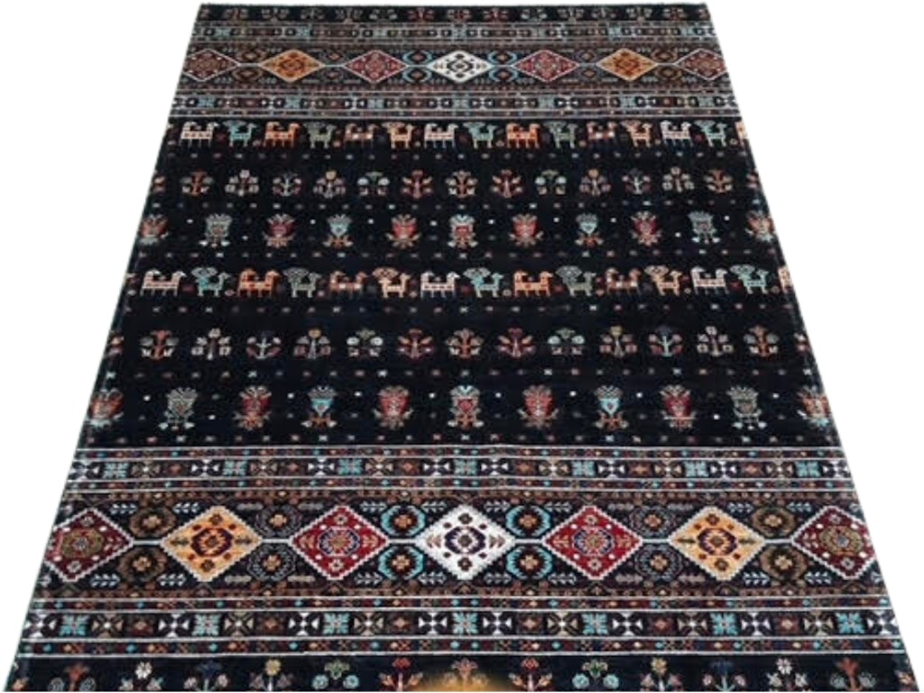 Afghan Tribal Rug. (7 x 9.8)