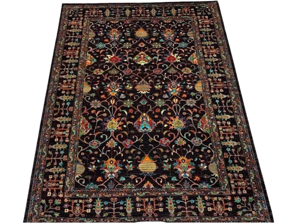 Afghan Tribal Rug. (6.9 x 9.4)