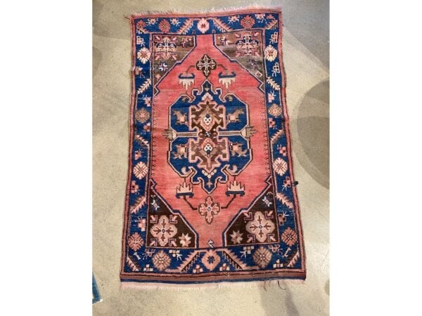 balochi area rug semi antique