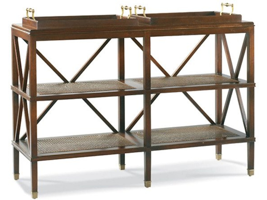 Tiered Tray Console