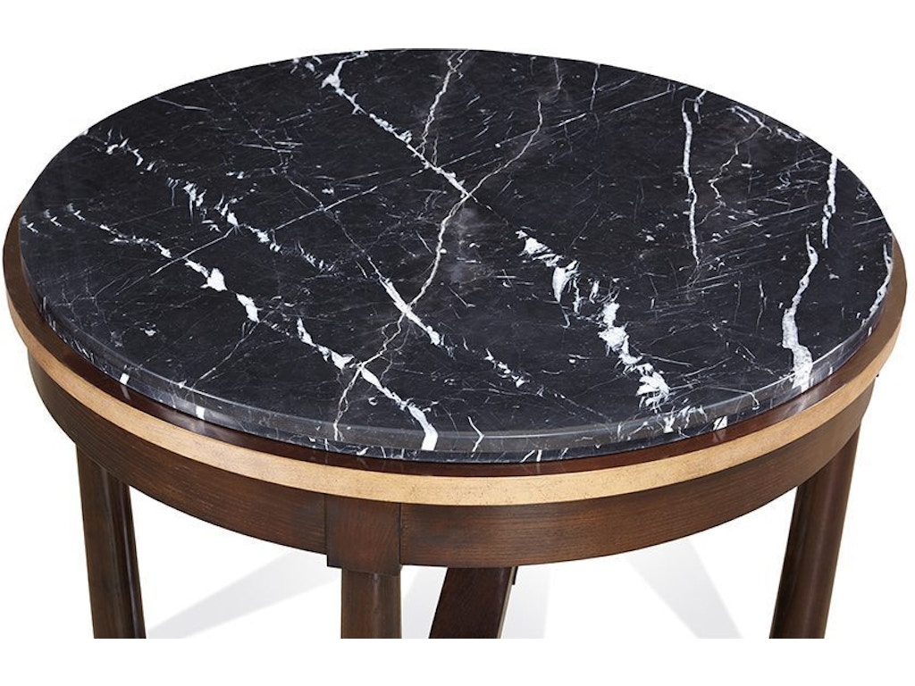 Charleston Foyer Table With Recessed Stone Top