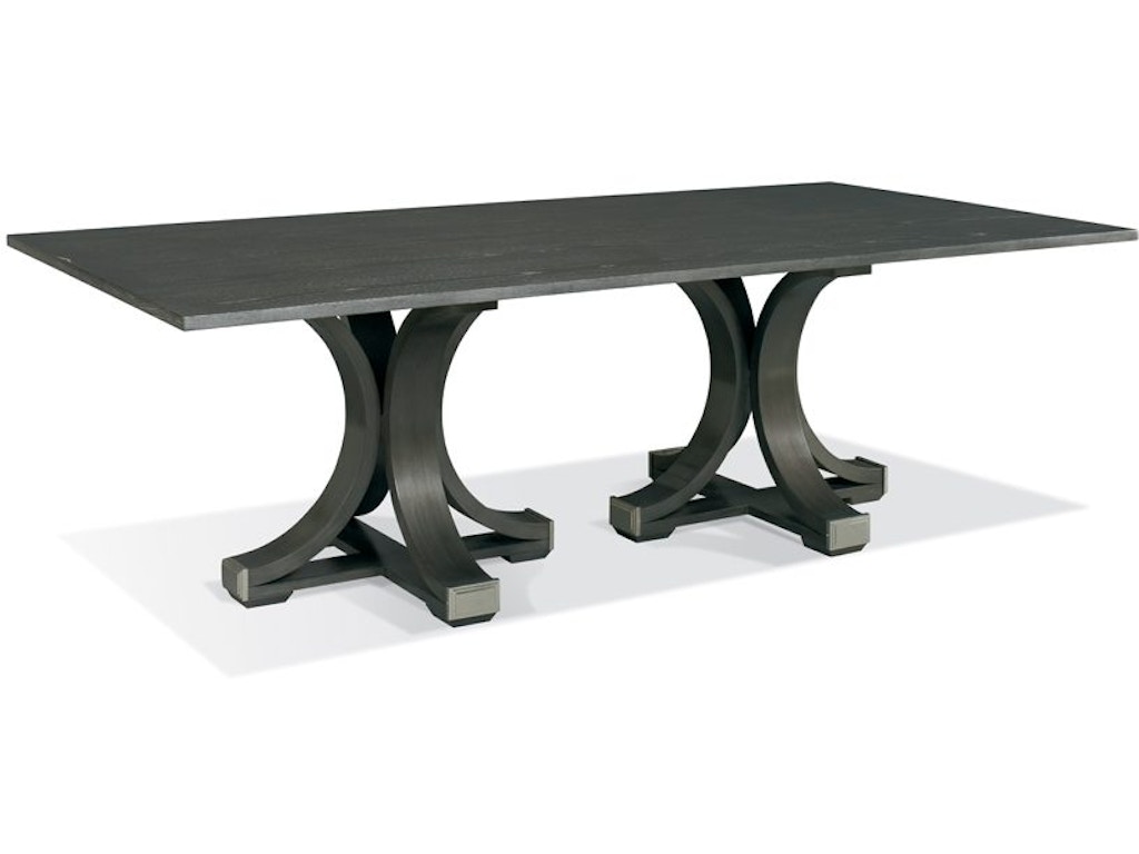 Double Pedestal Dining Table