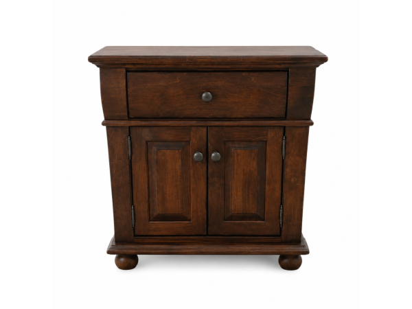 nightstand with 3 drawers