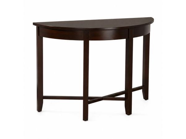 demilune half round sofa table