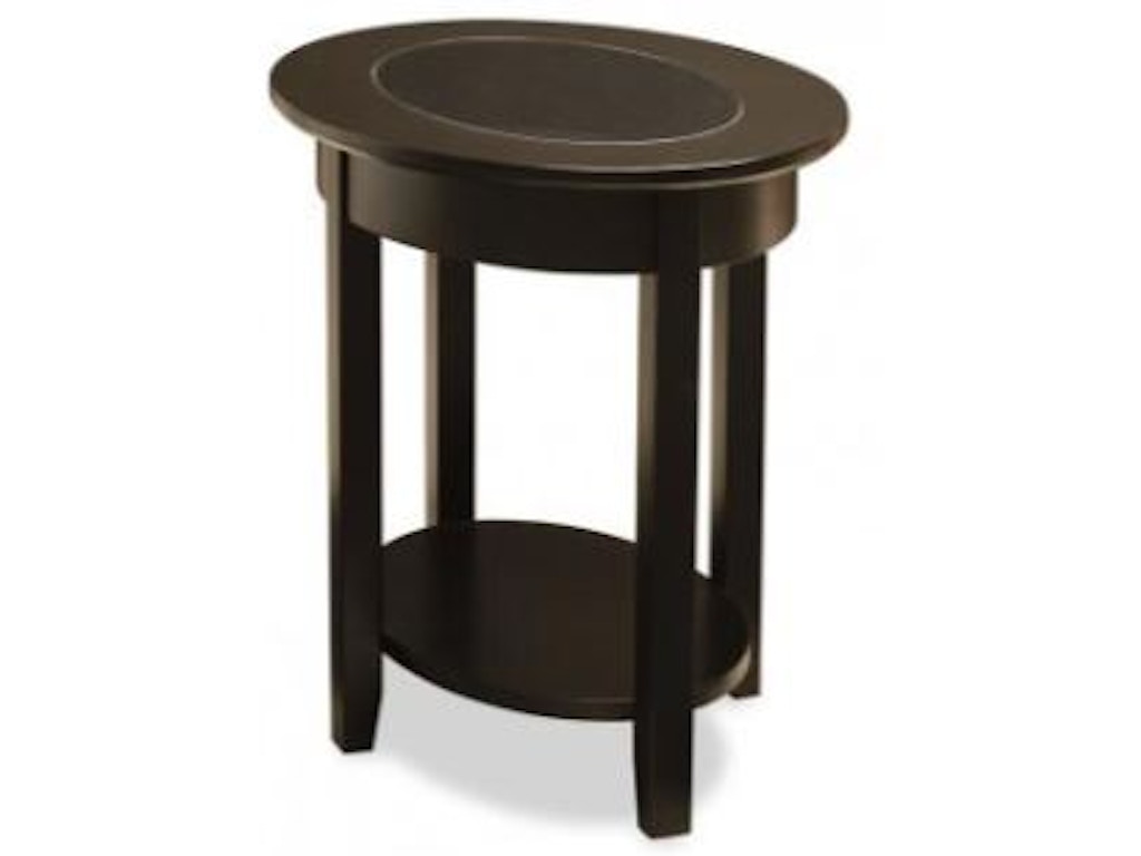 Demilune End Table