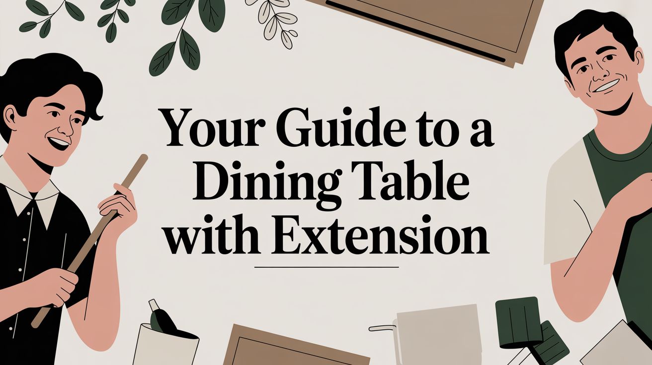dining table with extension dining guide