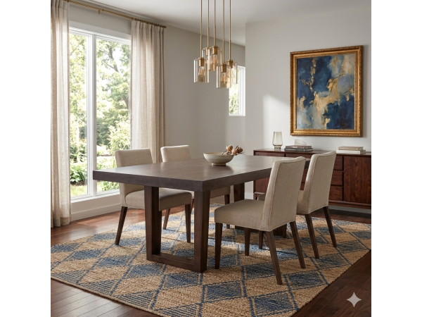 dining table & 4 chairs