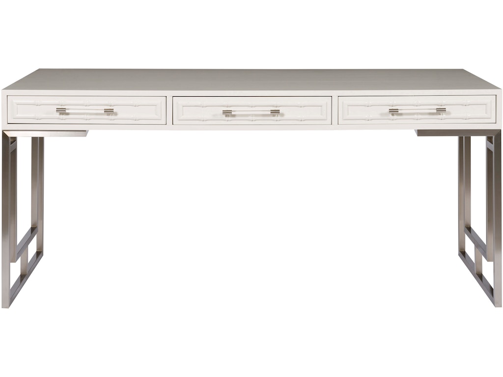 Berkley Desk with Metal Geometric Base