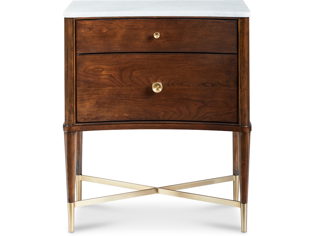 Novella Nightstand With Stone Top