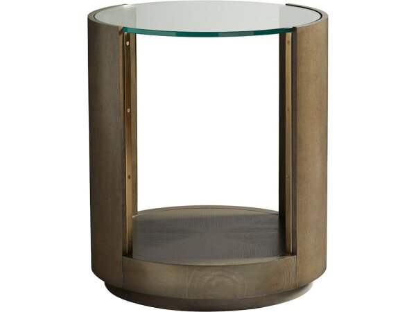 Axis III Round Lamp Table