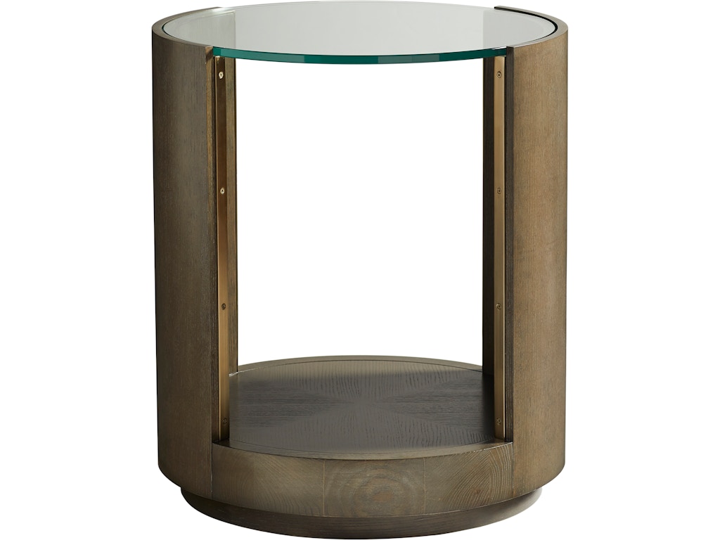 Axis III Round Lamp Table