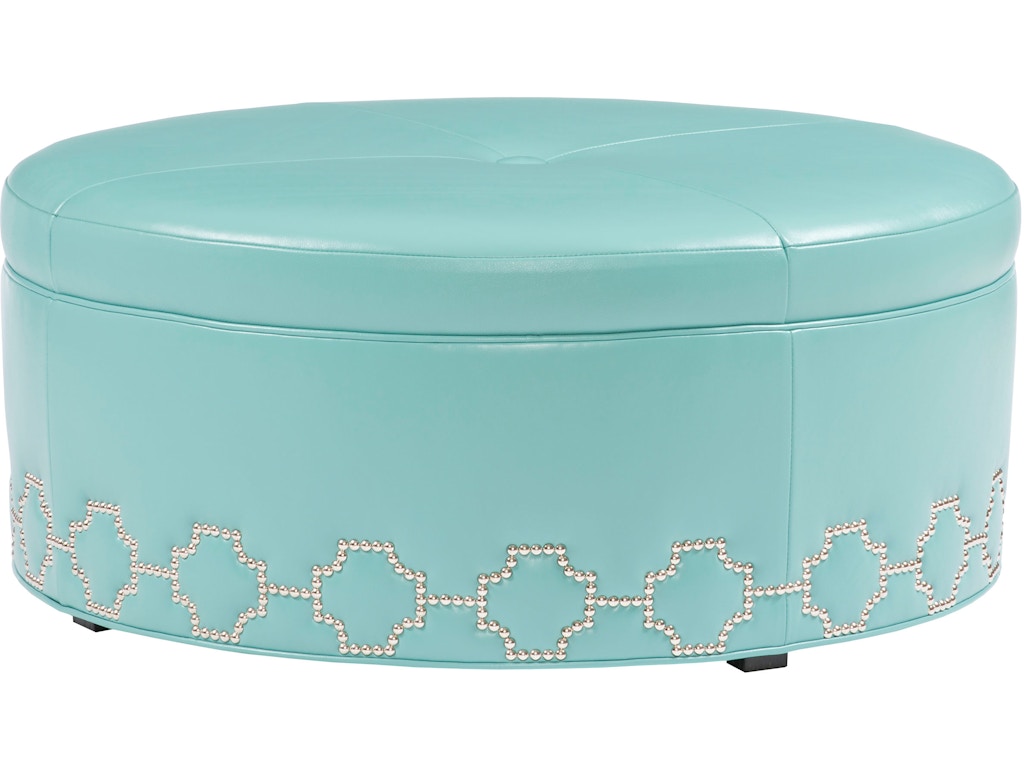 Moye Round Ottoman