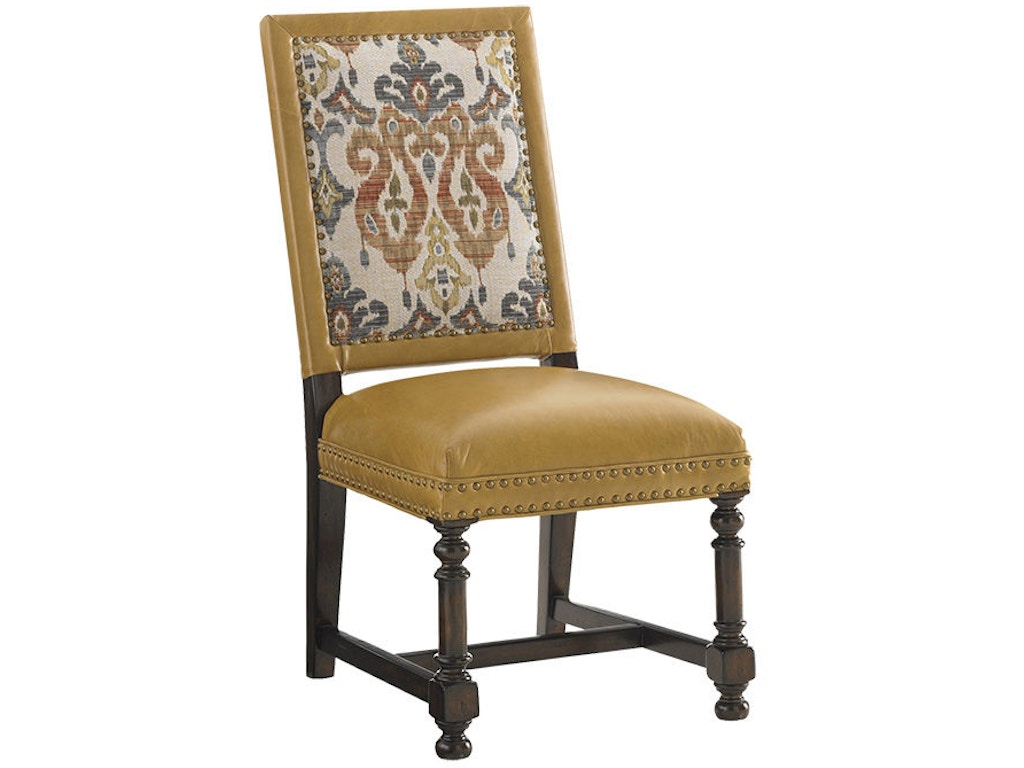 Jacqueline Leather Hostess Dining Chair