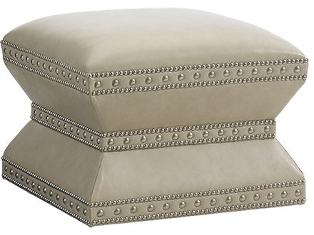 Wheatley Ottoman - Leather