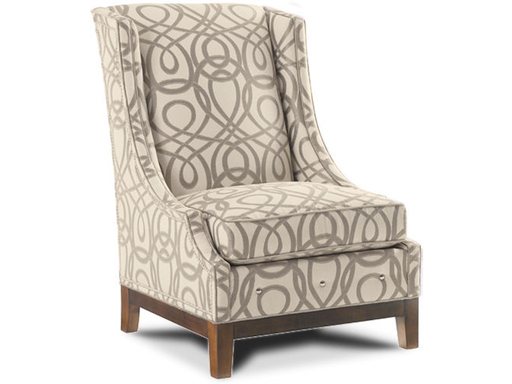 Ava Leather Wing Chair