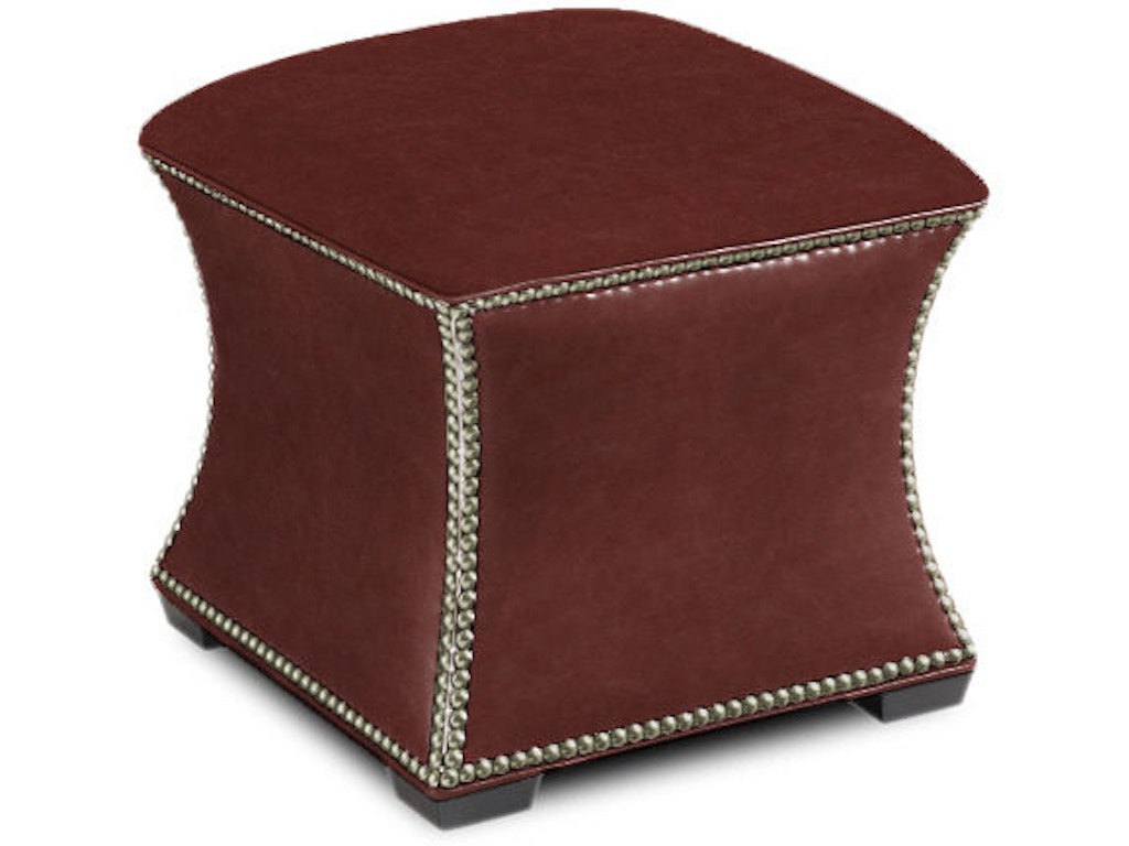 Eclipse Leather Ottoman