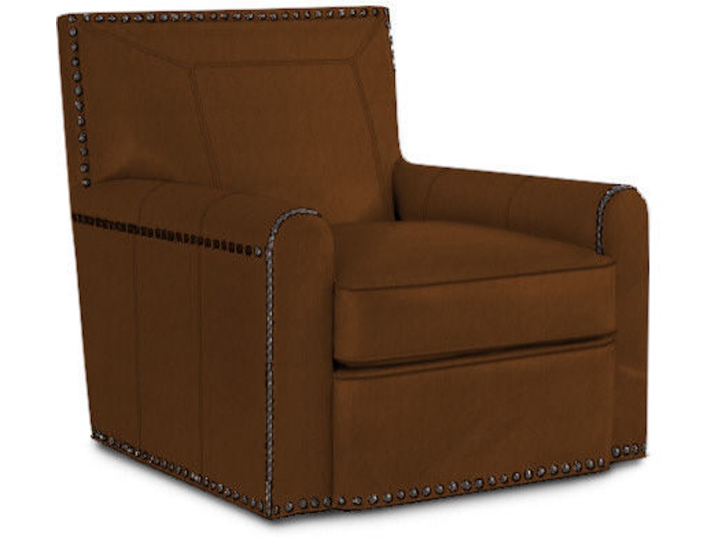 Stirling Park Leather Swivel Chair