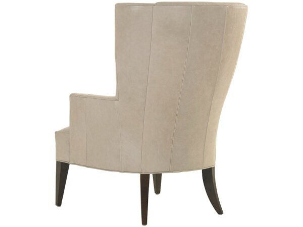 Brockton Leather Wing Chair - Image 2