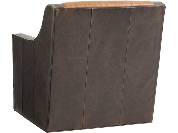 Hayward Leather Swivel Chair - Image 2